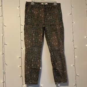 Anthropologie Pattern Pants